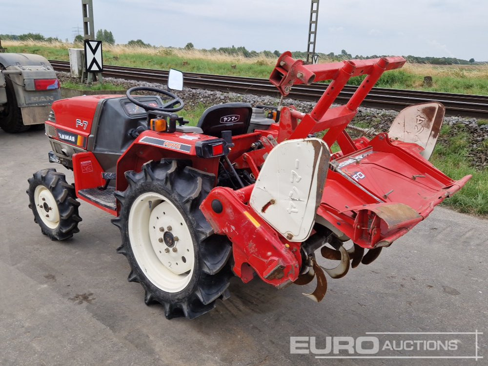 Yanmar F7 - Micro tracteur: photos 3 Yanmar F7 - Micro tracteur: photos 3