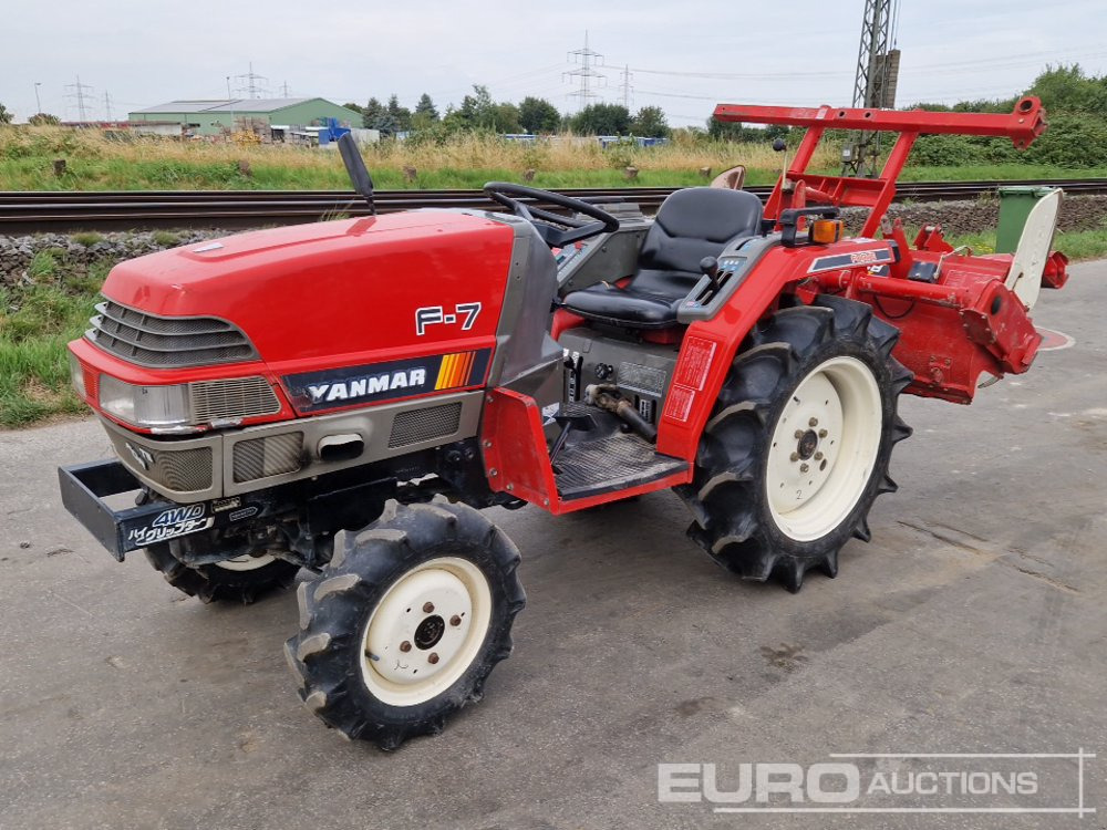Yanmar F7 - Micro tracteur: photos 1 Yanmar F7 - Micro tracteur: photos 1