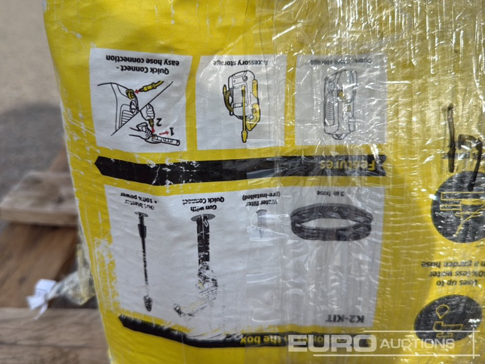 Karcher High Pressure Washer - Équipement de garage: photos 5 Karcher High Pressure Washer - Équipement de garage: photos 5