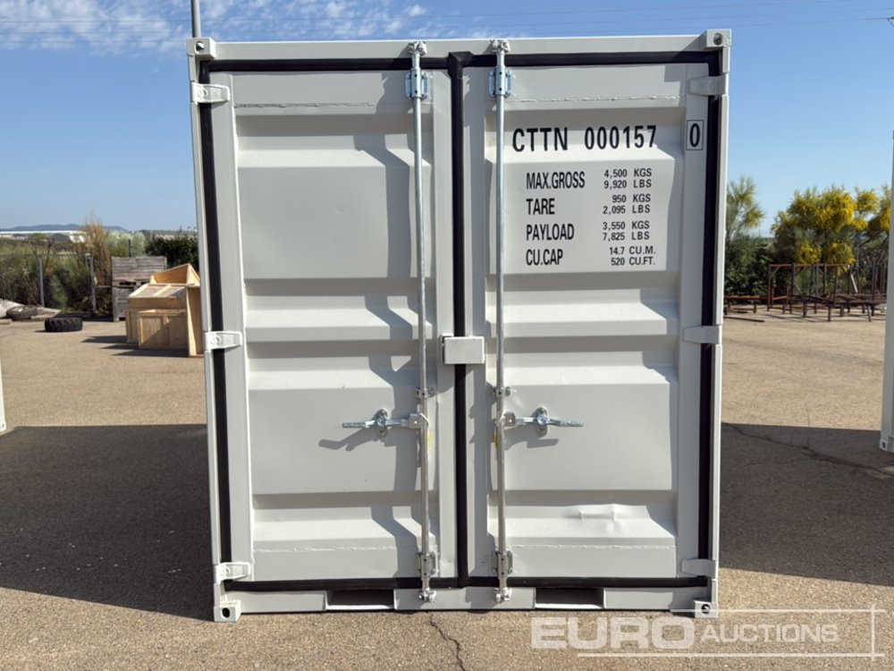 Unused 2025 10.2' Mini Container, Single Walk Door, Lock Box, Window / Contenedor - Conteneur maritime: photos 5 Unused 2025 10.2' Mini Container, Single Walk Door, Lock Box, Window / Contenedor - Conteneur maritime: photos 5