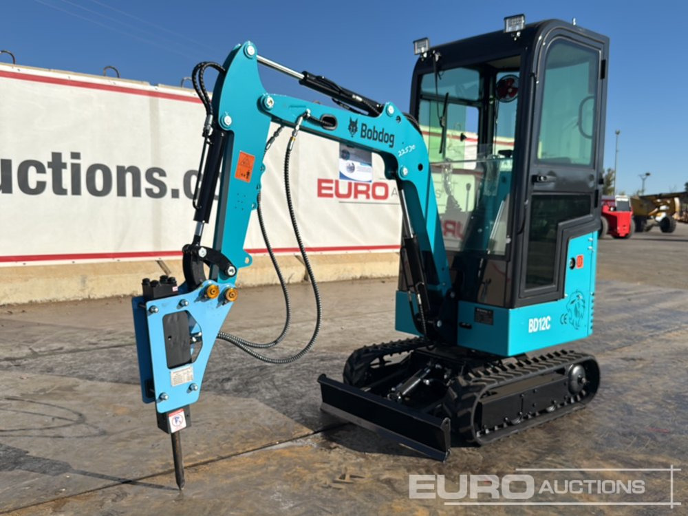 Unused 2025 Bobdog BD12C - Mini pelle: photos 1 Unused 2025 Bobdog BD12C - Mini pelle: photos 1