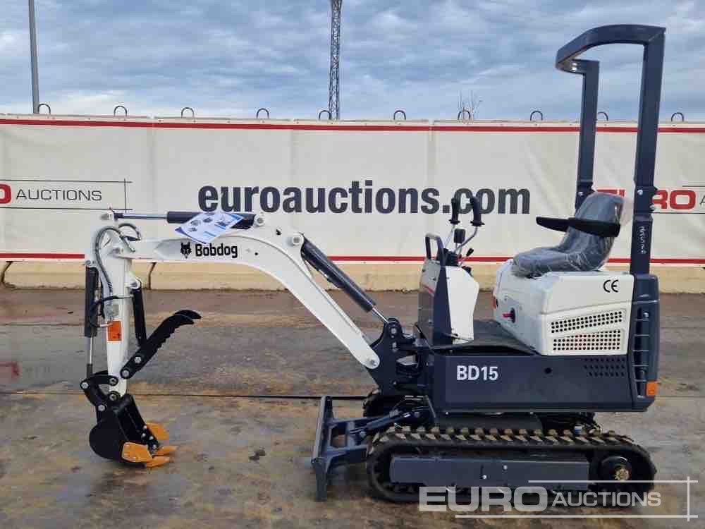 Unused 2025 Bobdog BD15 - Mini pelle: photos 2 Unused 2025 Bobdog BD15 - Mini pelle: photos 2