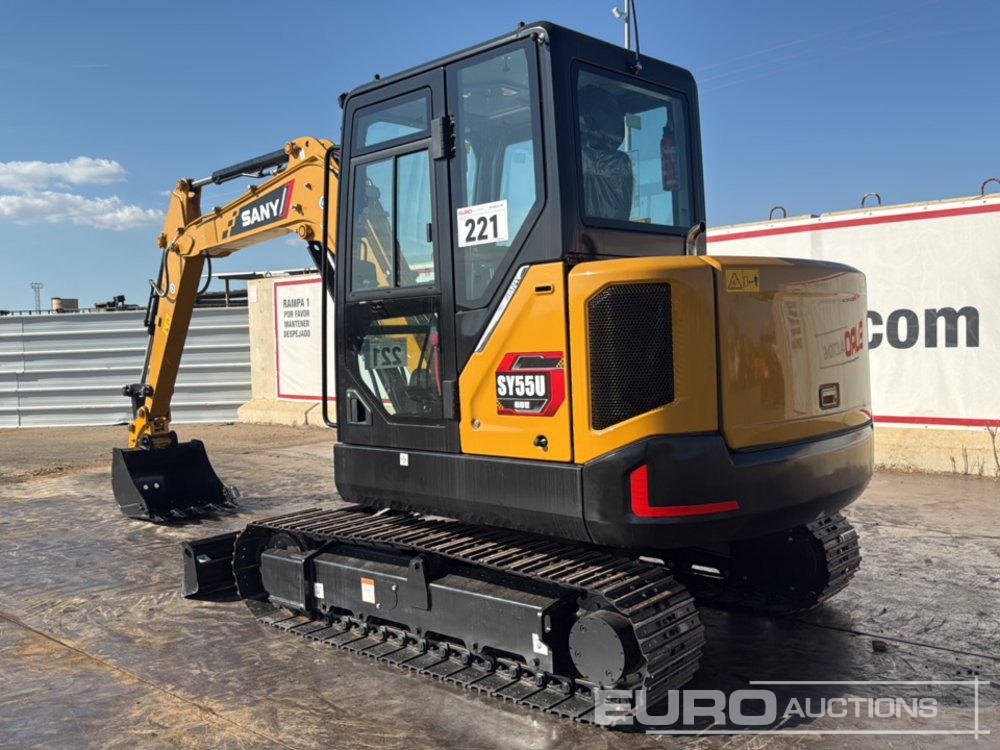 Unused 2025 Sany SY55U - Mini pelle: photos 3 Unused 2025 Sany SY55U - Mini pelle: photos 3