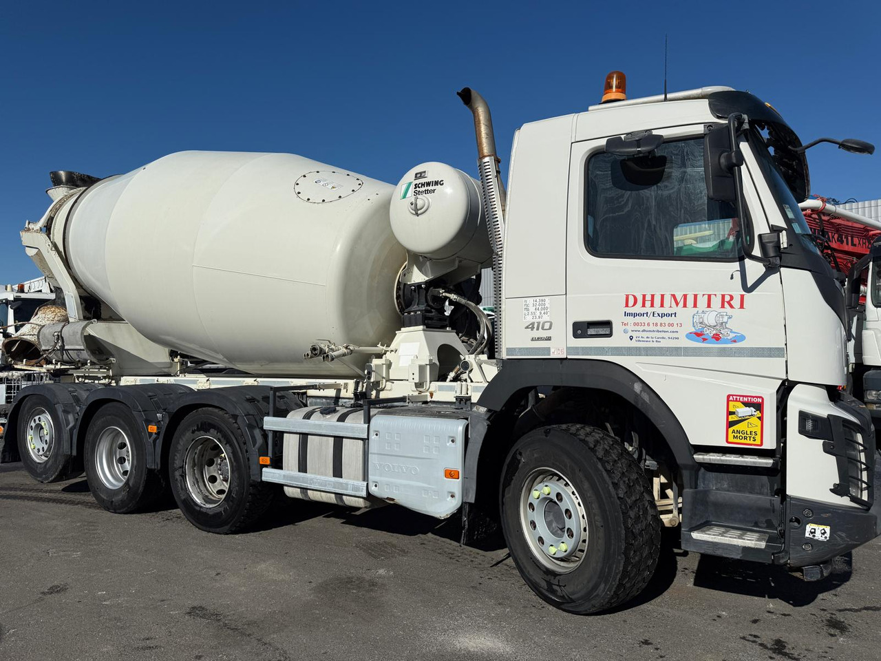 Camion béton Volvo FMX 410 EQ-084-HP - Camion malaxeur: photos 3 Camion béton Volvo FMX 410 EQ-084-HP - Camion malaxeur: photos 3