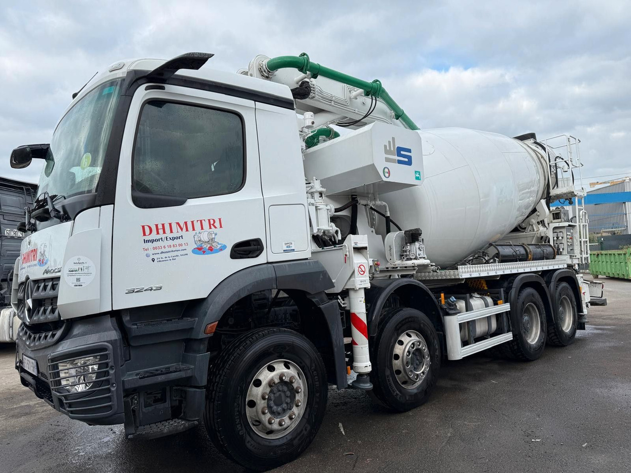 Mercedes-Benz Arocs 3243 - Camion malaxeur: photos 2 Mercedes-Benz Arocs 3243 - Camion malaxeur: photos 2