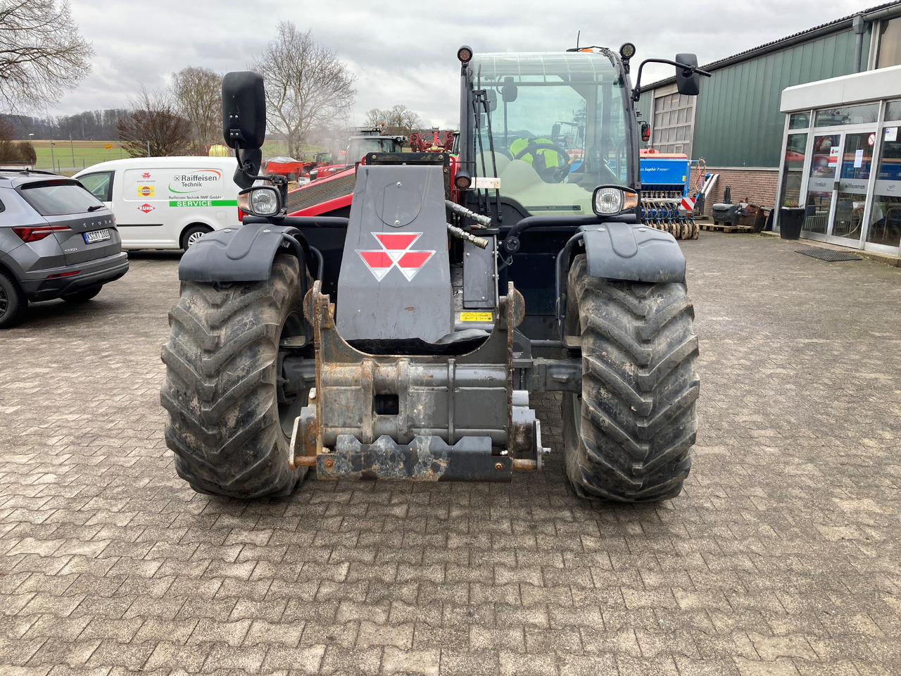 Chariot télescopique Massey Ferguson Telekoplader TH 7038: photos 8