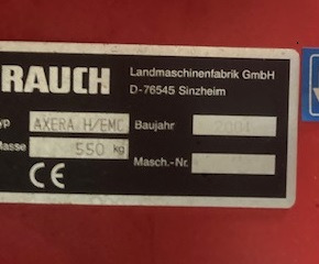 Rauch Axera H EMC - Pulvérisateur: photos 2 Rauch Axera H EMC - Pulvérisateur: photos 2