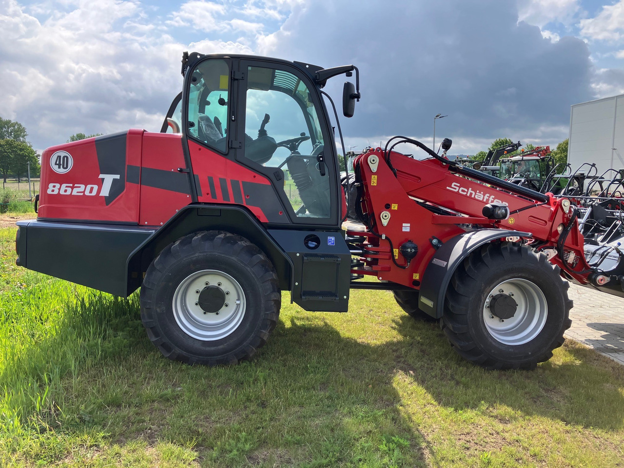Schäffer Teleradlader Typ 8620 T-2 - Chargeuse: photos 4 Schäffer Teleradlader Typ 8620 T-2 - Chargeuse: photos 4
