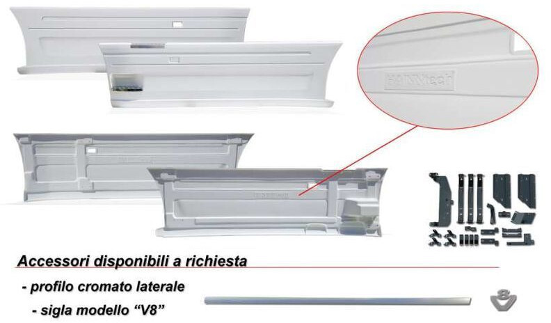 Scania R Serie Sideskirts / Fairings E3 E4 E5 E6 - Aérodynamique/ Spoilers pour Camion: photos 3 Scania R Serie Sideskirts / Fairings E3 E4 E5 E6 - Aérodynamique/ Spoilers pour Camion: photos 3