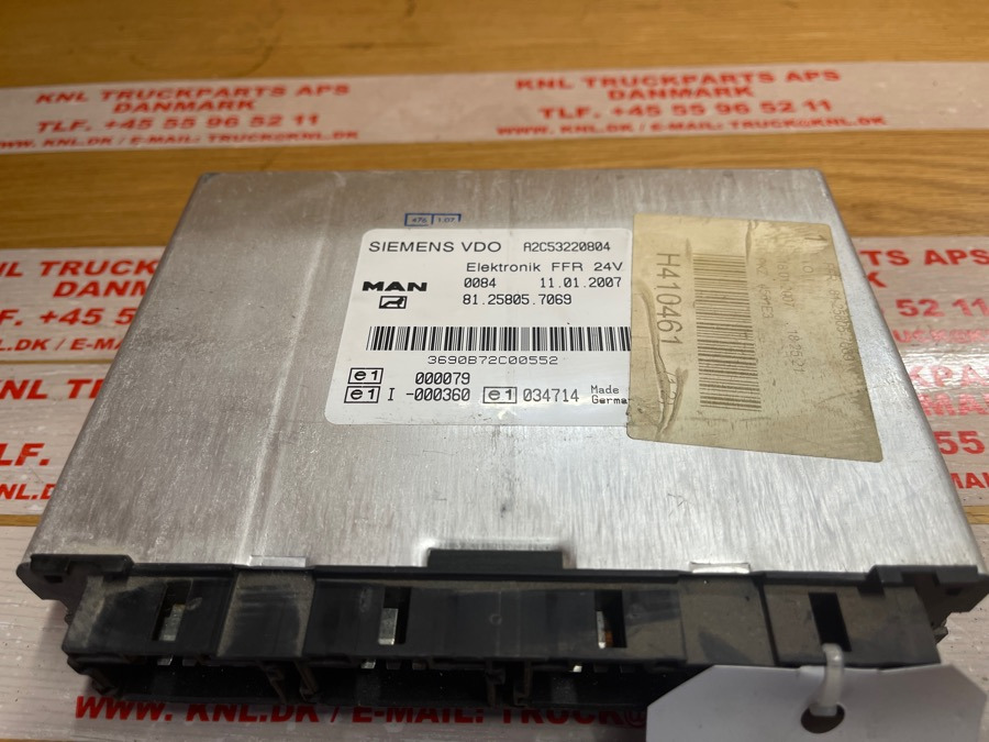 MAN ECU 81.25805-7069 - Système électrique pour Camion: photos 1 MAN ECU 81.25805-7069 - Système électrique pour Camion: photos 1