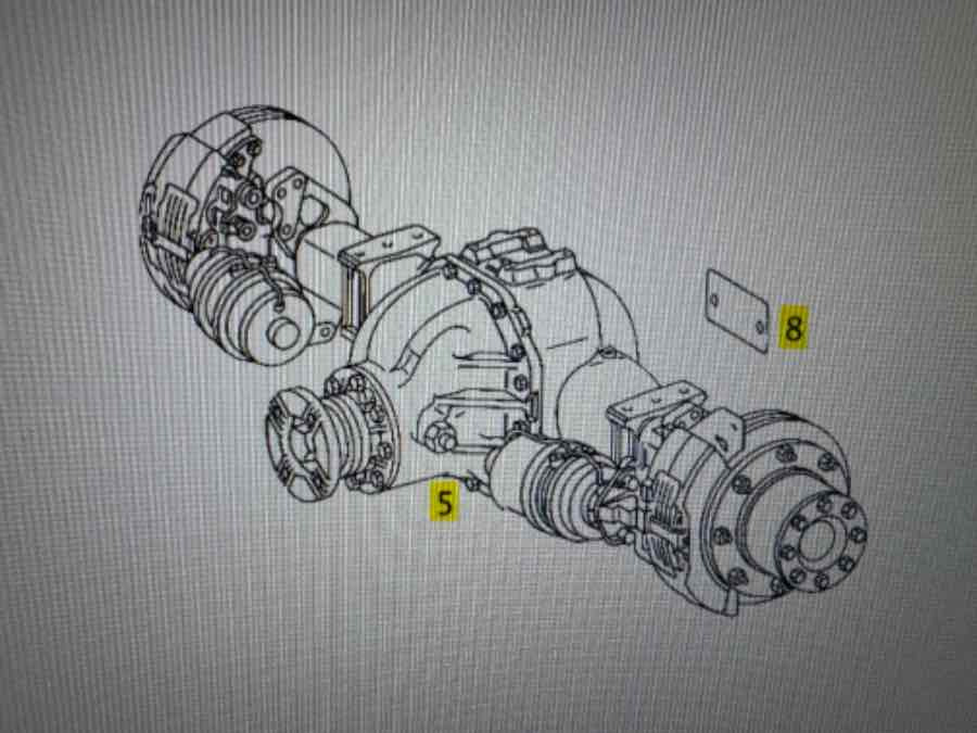 MERCEDES BUS TOURISMO REAR AXLE HO6 // 746218 - Essieu et pièces pour Camion: photos 1 MERCEDES BUS TOURISMO REAR AXLE HO6 // 746218 - Essieu et pièces pour Camion: photos 1