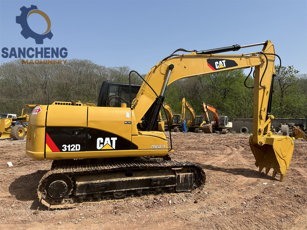 CAT 312D - Pelle sur chenille: photos 4 CAT 312D - Pelle sur chenille: photos 4