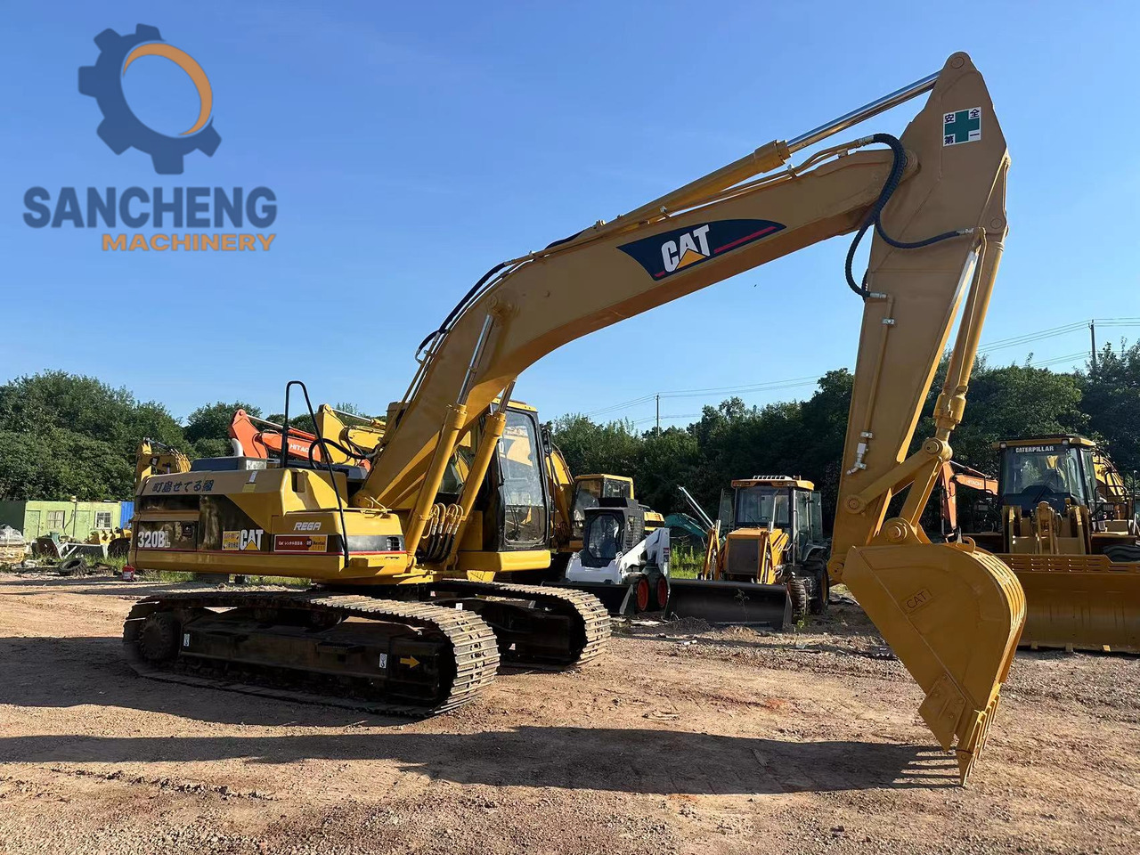 CATERPILLAR 320B - Pelle sur chenille: photos 5 CATERPILLAR 320B - Pelle sur chenille: photos 5