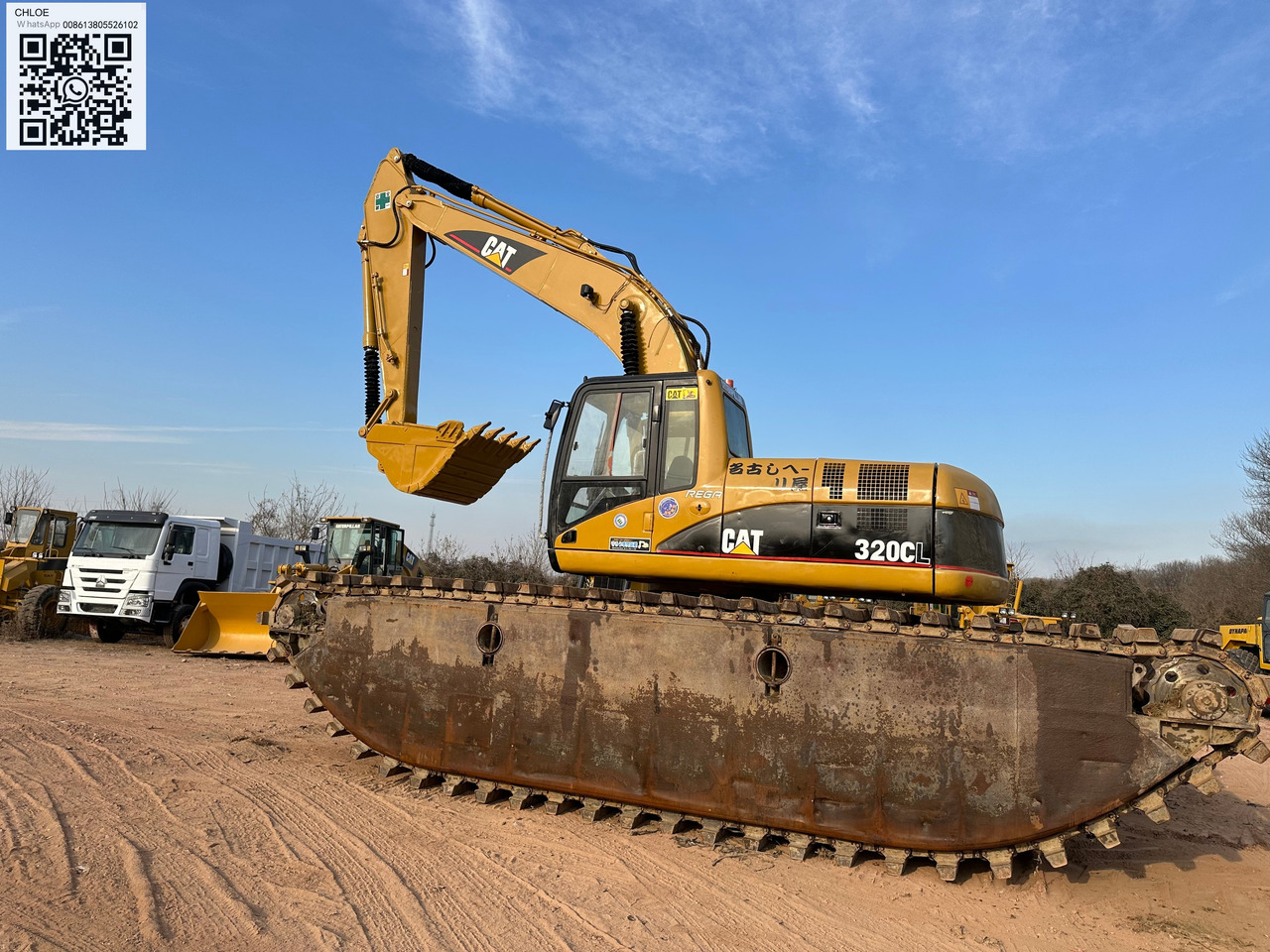 CATERPILLAR 320CL - Excavatrice amphibie: photos 1 CATERPILLAR 320CL - Excavatrice amphibie: photos 1
