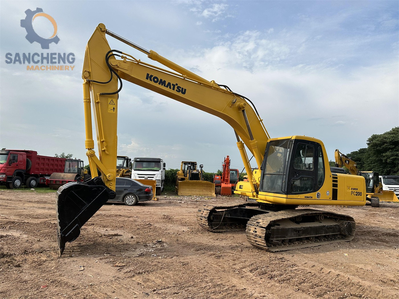 Pelle sur chenille KOMATSU PC200-6: photos 12