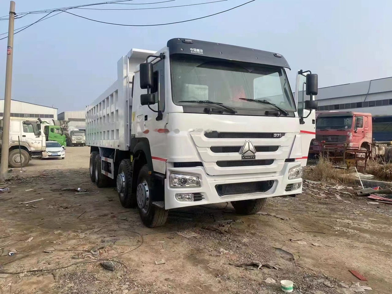 SINOTRUK HOWO 371 Tipper truck - Camion benne: photos 4 SINOTRUK HOWO 371 Tipper truck - Camion benne: photos 4