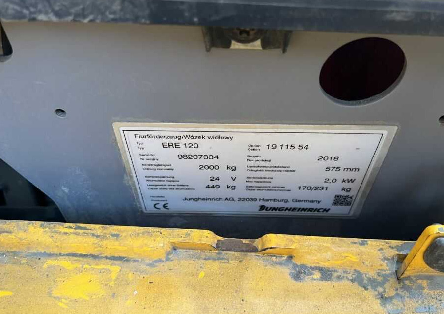 Jungheinrich ERE120 - Transpalette: photos 4 Jungheinrich ERE120 - Transpalette: photos 4