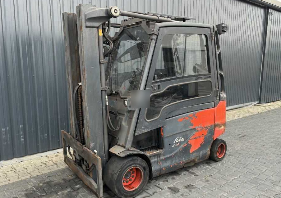 Linde E35HL-01 - Chariot élévateur électrique: photos 1 Linde E35HL-01 - Chariot élévateur électrique: photos 1