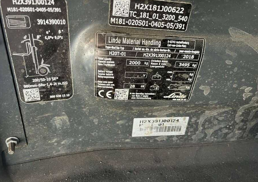 Linde H20T-01 - Chariot élévateur à gaz: photos 4 Linde H20T-01 - Chariot élévateur à gaz: photos 4