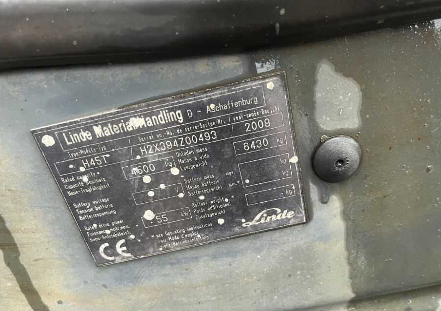 Linde H45T - Chariot élévateur à gaz: photos 4 Linde H45T - Chariot élévateur à gaz: photos 4