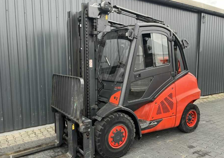 Linde H50T-02/600 - Chariot élévateur à gaz: photos 1 Linde H50T-02/600 - Chariot élévateur à gaz: photos 1