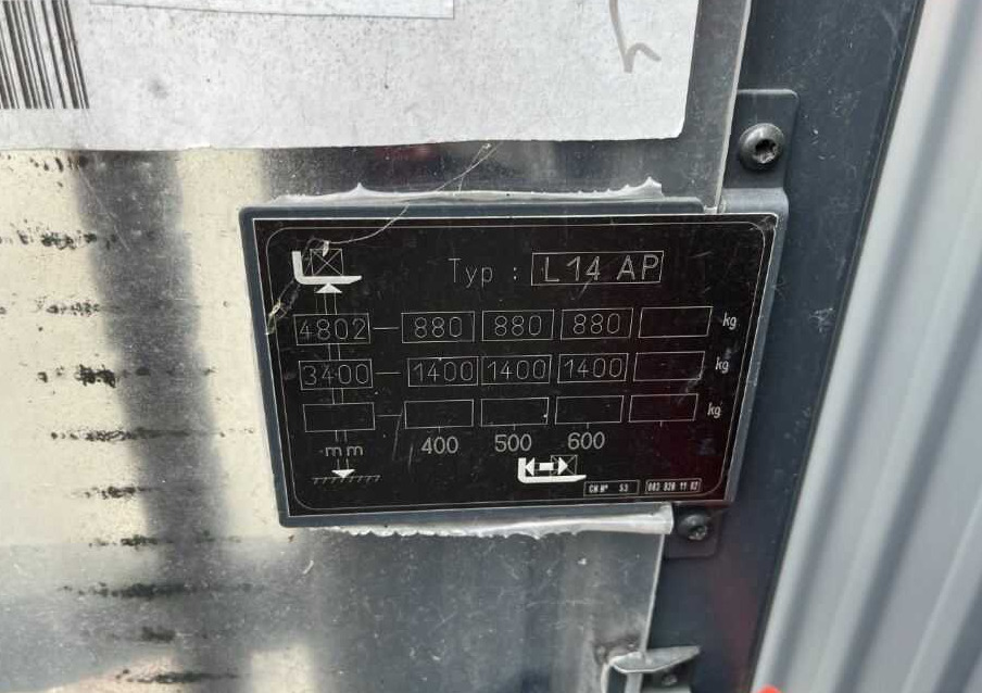 Linde L14AP - Gerbeur: photos 5 Linde L14AP - Gerbeur: photos 5
