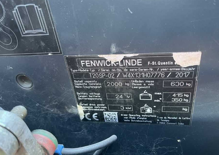 Linde T20SP-02 - Transpalette: photos 4 Linde T20SP-02 - Transpalette: photos 4