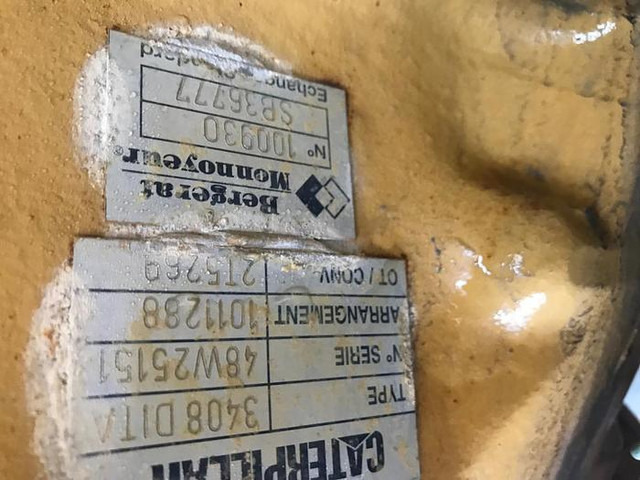 Essieu et pièces Caterpillar Cat 769 C Cat 771D and Cat 773B pour piece / for parts -: photos 6