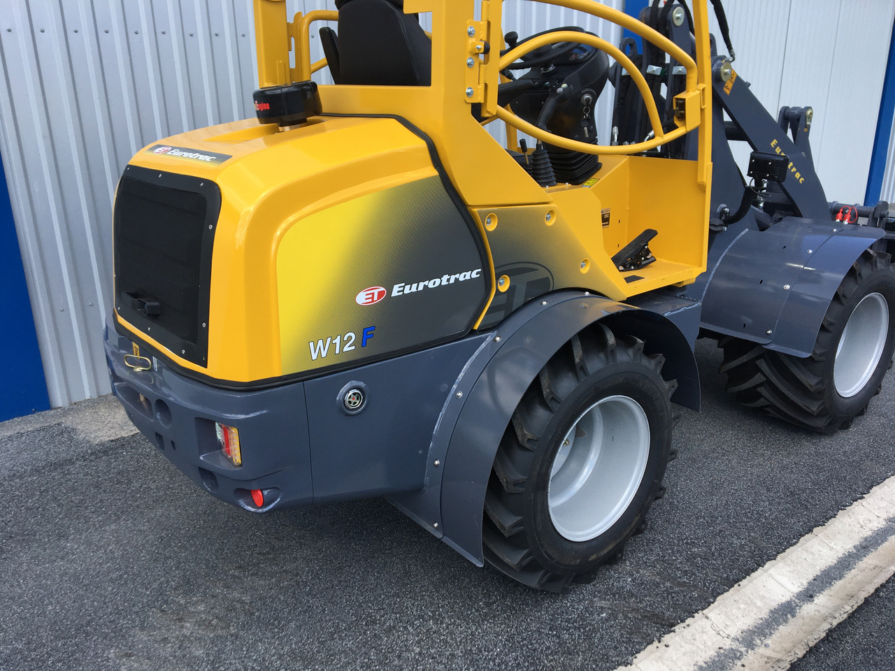 Pelle neuf EUROTRAC W12F Schutzdach: photos 9