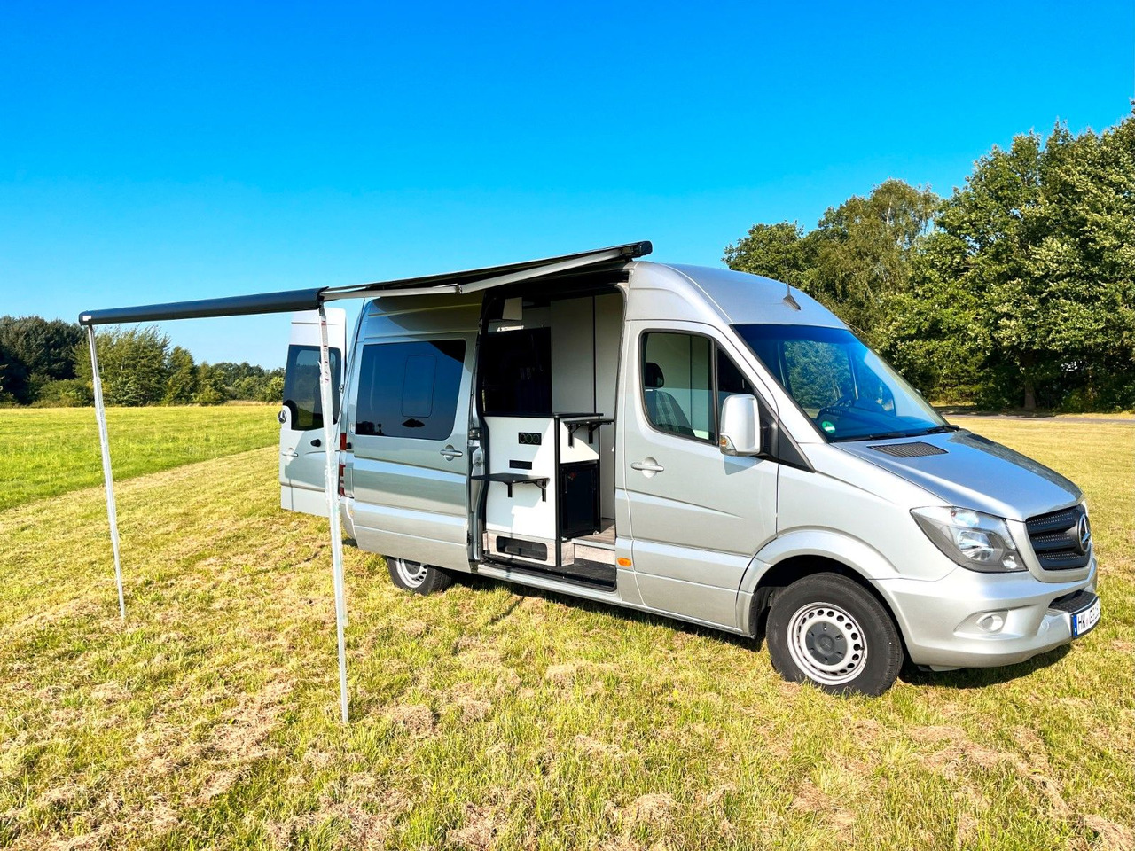 Mercedes-Benz Sprinter 3,5t Solar / Dusche / WC - Fourgon aménagé: photos 1 Mercedes-Benz Sprinter 3,5t Solar / Dusche / WC - Fourgon aménagé: photos 1