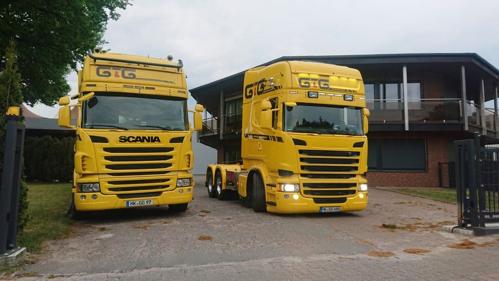 Tracteur routier Scania R680 G&G Show Truck: photos 9