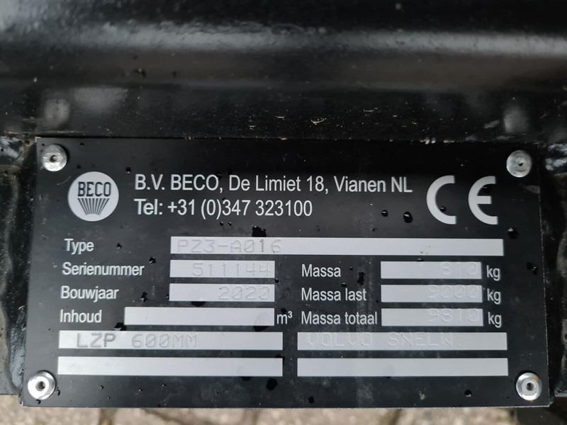 Beco palletvork LPZ3 - Fourches pour Matériel de manutention: photos 4 Beco palletvork LPZ3 - Fourches pour Matériel de manutention: photos 4