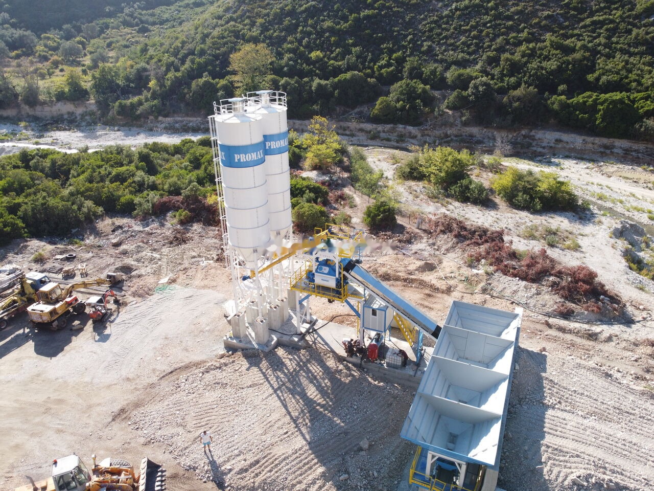 Promax Compact Concrete Batching Plant C100-TWN-LINE (100m3/h) - Centrale à béton: photos 3 Promax Compact Concrete Batching Plant C100-TWN-LINE (100m3/h) - Centrale à béton: photos 3