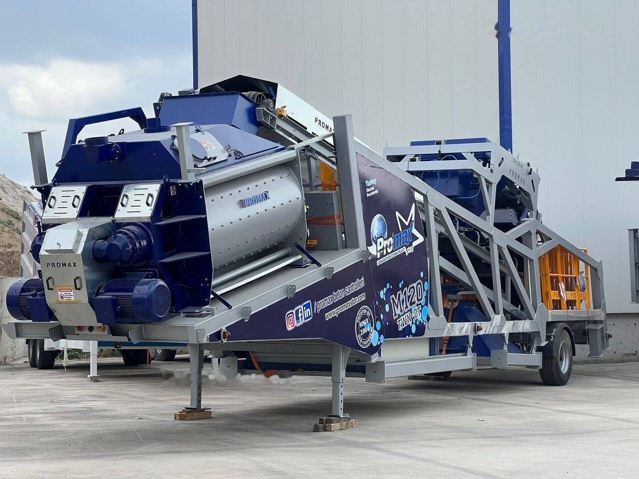 Promax Mobile Concrete Batching Plant PROMAX M120-TWN DT (120m³/h) - Centrale à béton: photos 5 Promax Mobile Concrete Batching Plant PROMAX M120-TWN DT (120m³/h) - Centrale à béton: photos 5