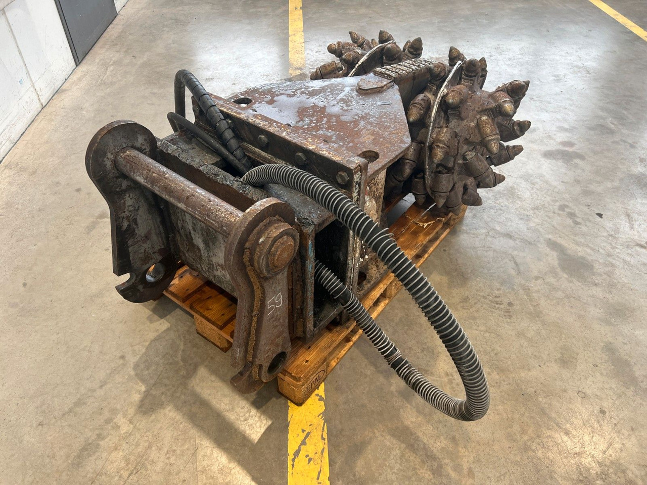 SIMEX TF 800 Felsfräse / Fräse / SW48 / 2007 - Accessoire pour Pelle: photos 5 SIMEX TF 800 Felsfräse / Fräse / SW48 / 2007 - Accessoire pour Pelle: photos 5