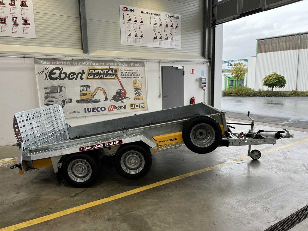 Brian James General Plant / kippbar / Länge: 3.1m / 3.500kg - Remorque porte-engin surbaissée: photos 2 Brian James General Plant / kippbar / Länge: 3.1m / 3.500kg - Remorque porte-engin surbaissée: photos 2
