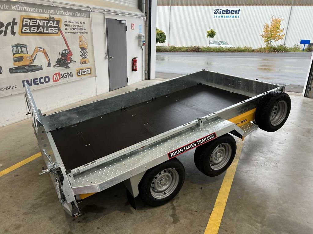 Brian James General Plant / kippbar / Länge: 3.1m / 3.500kg - Remorque porte-engin surbaissée: photos 3 Brian James General Plant / kippbar / Länge: 3.1m / 3.500kg - Remorque porte-engin surbaissée: photos 3