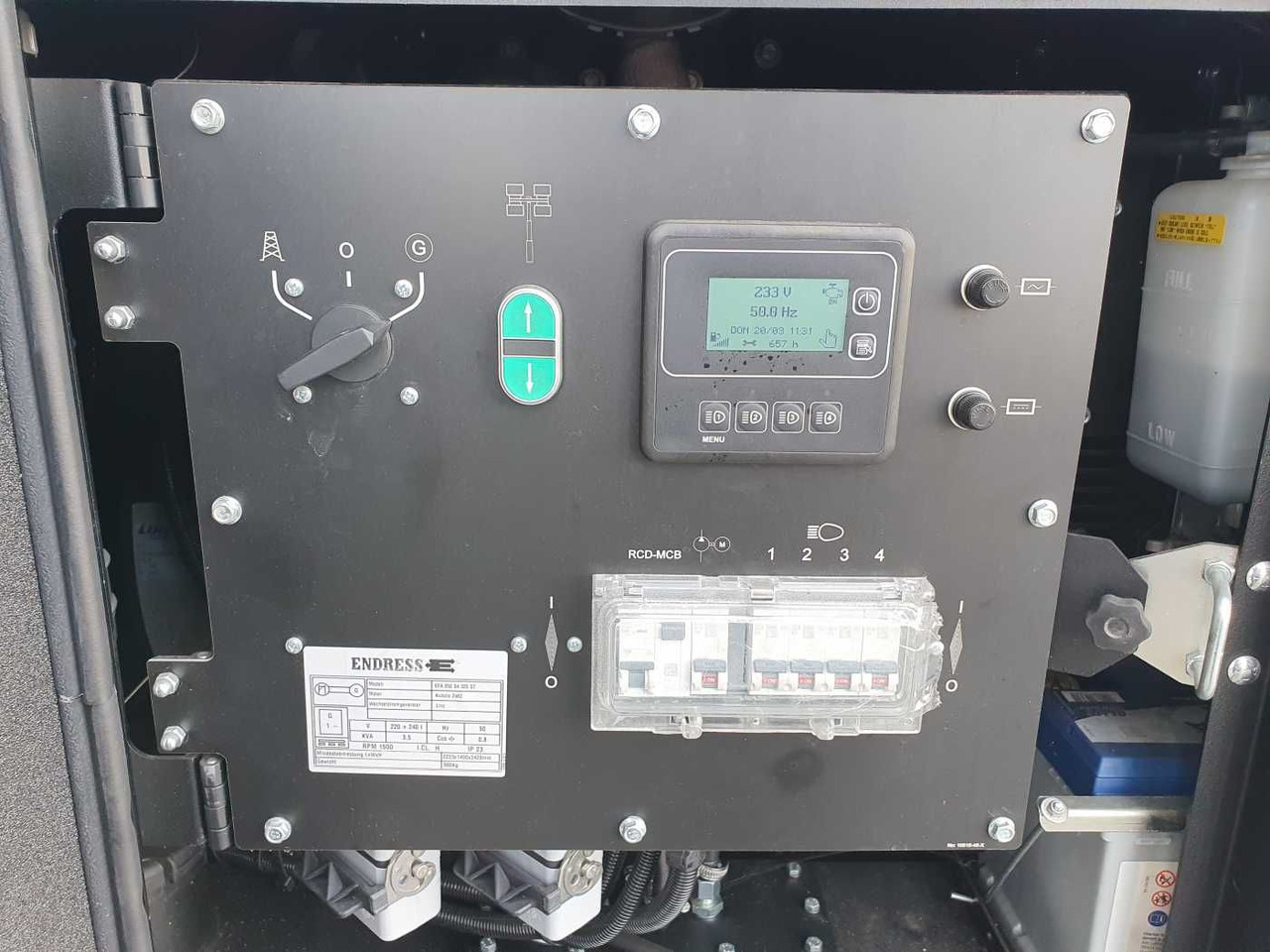 Mat d'éclairage Endress EFA 850 S4 320 ST Lichtmast / nur 657 h: photos 11