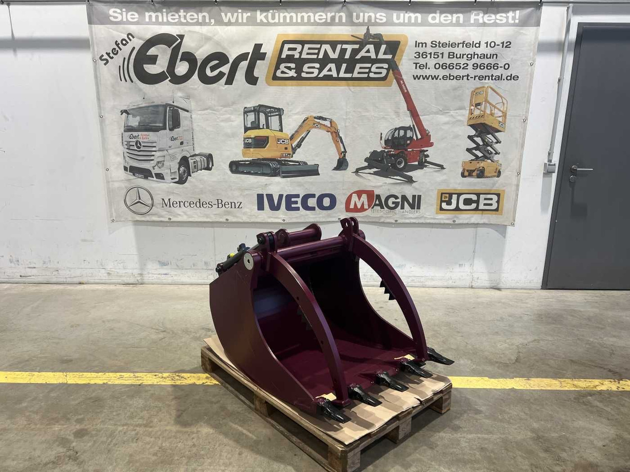 Holp MultiGrip Löffel MG.075.080 MS03 / 800 mm - Godet pour Engins de chantier: photos 1 Holp MultiGrip Löffel MG.075.080 MS03 / 800 mm - Godet pour Engins de chantier: photos 1