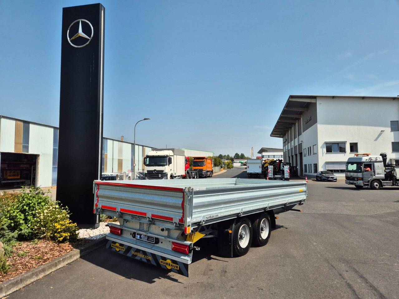 Humbaur HTK 115524 Dreiseitenkipper vollverzinkt - Remorque benne: photos 1 Humbaur HTK 115524 Dreiseitenkipper vollverzinkt - Remorque benne: photos 1