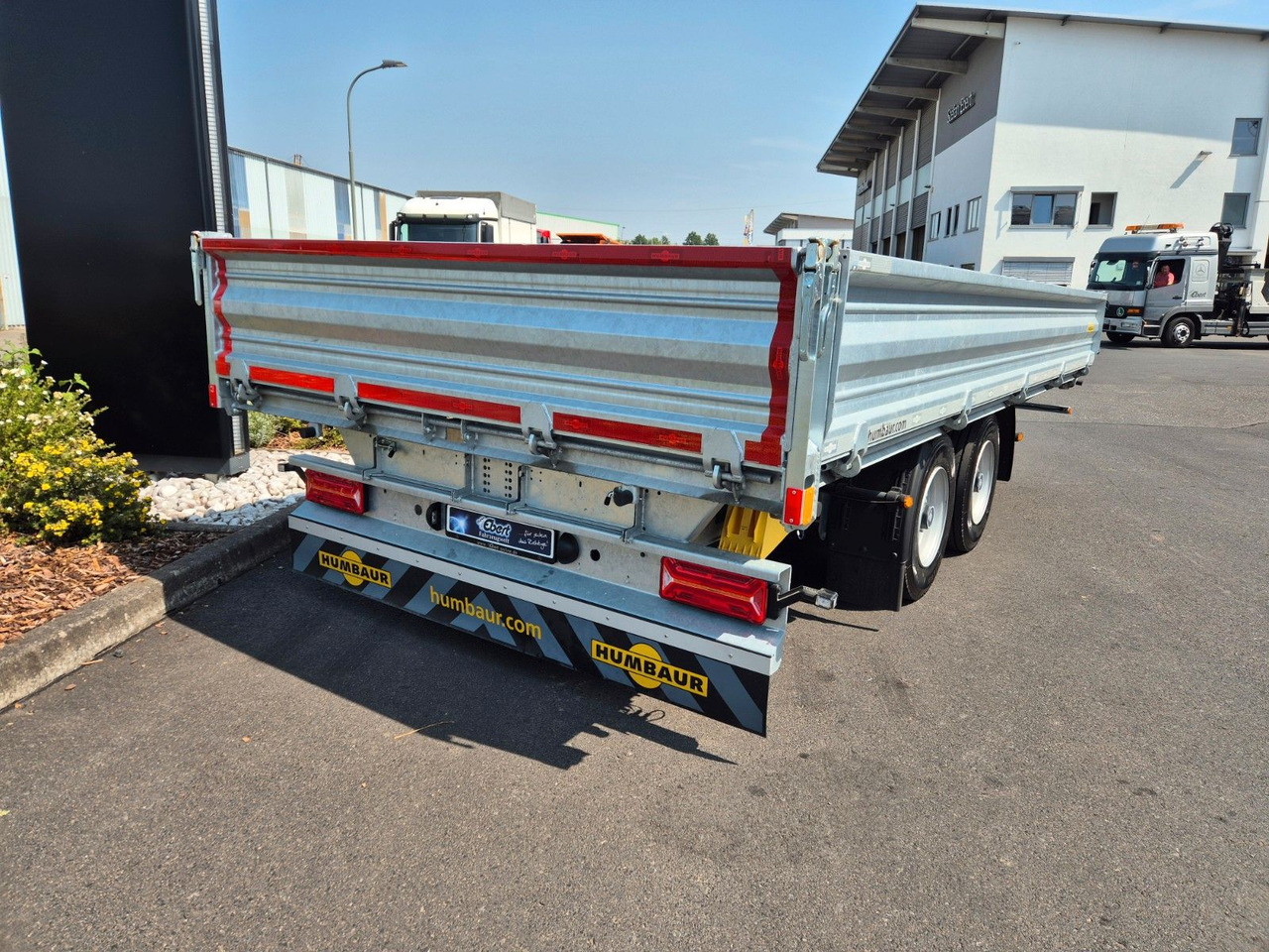 Humbaur HTK 115524 Dreiseitenkipper vollverzinkt - Remorque benne: photos 2 Humbaur HTK 115524 Dreiseitenkipper vollverzinkt - Remorque benne: photos 2