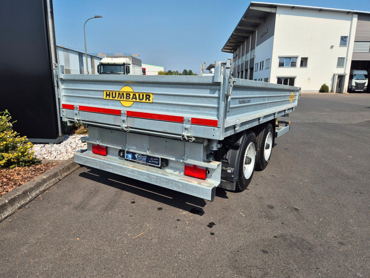 Humbaur HTK 754020 Dreiseitenkipper vollverzinkt - Remorque benne: photos 2 Humbaur HTK 754020 Dreiseitenkipper vollverzinkt - Remorque benne: photos 2