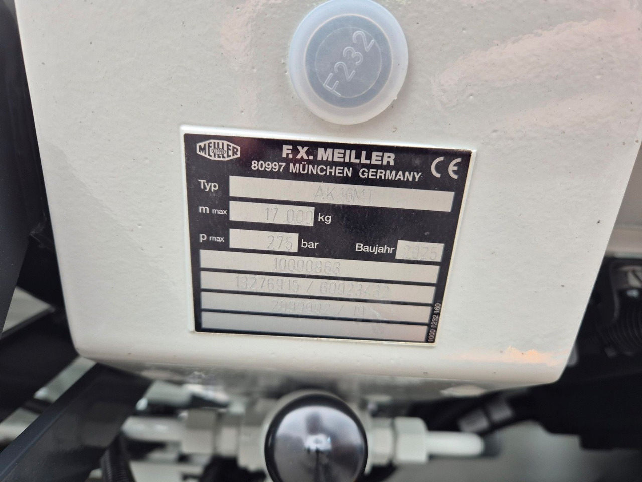 Camion benne Iveco AS280X50Y/PS ON Meiller AK 16. T Funk AHK: photos 13