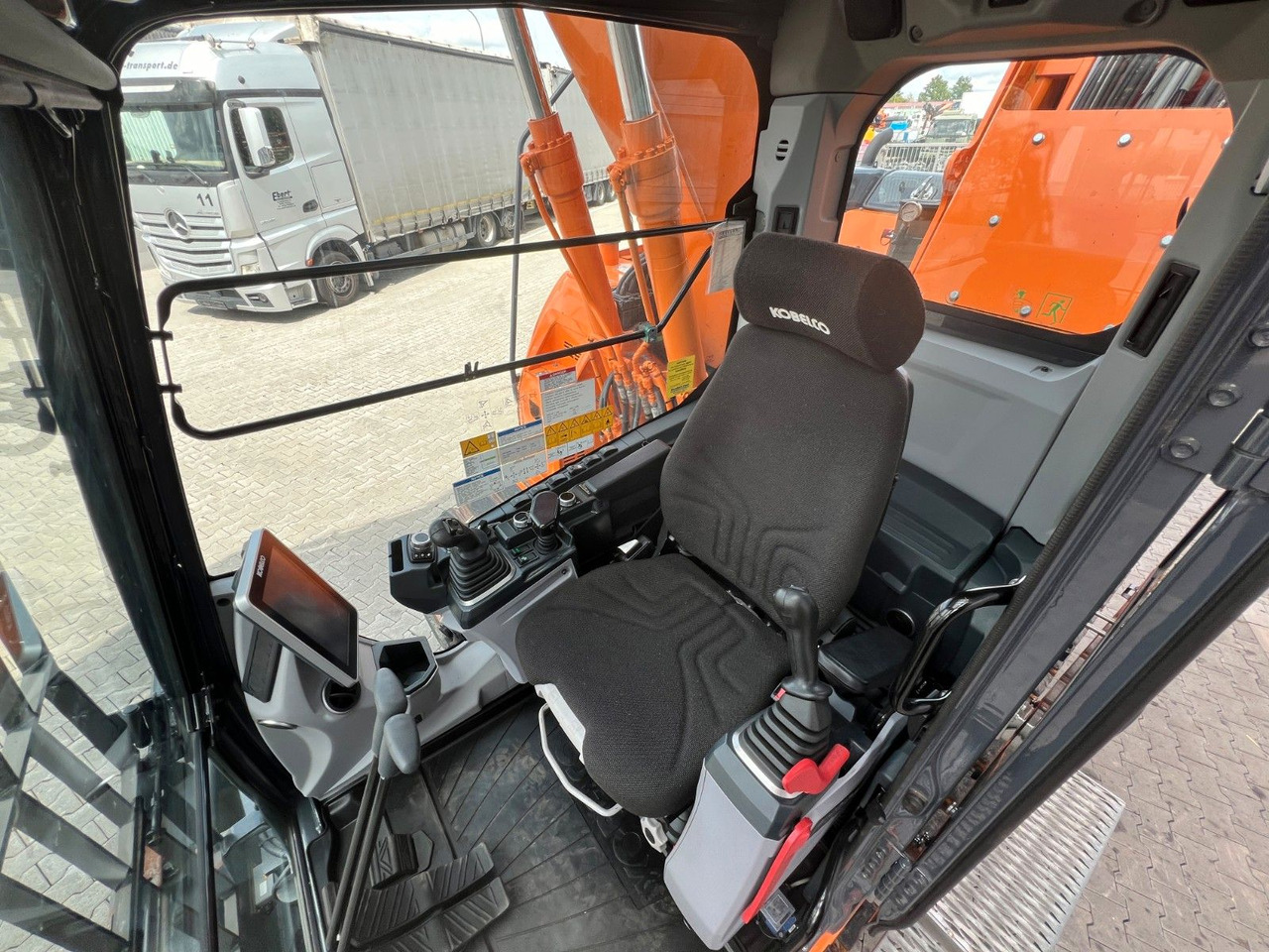 Pelle sur chenille Kobelco ED160 BR-7 / nur 999h! / Woodcracker Löffelpaket: photos 19