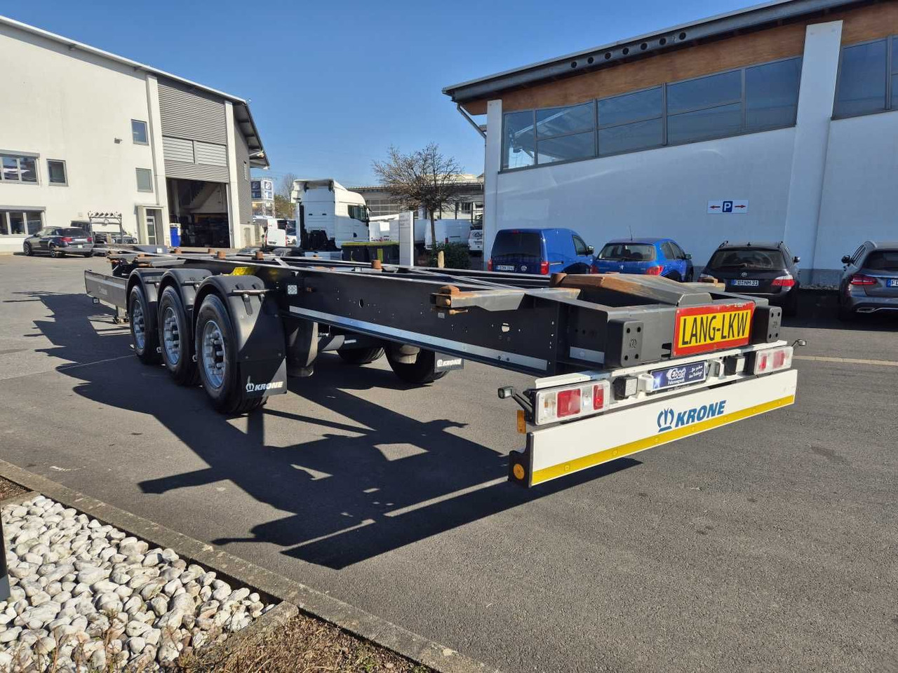 Krone SD BDF BPW-Achsen Liftachse mitte Container - Semi-remorque porte-conteneur/ Caisse mobile: photos 3 Krone SD BDF BPW-Achsen Liftachse mitte Container - Semi-remorque porte-conteneur/ Caisse mobile: photos 3