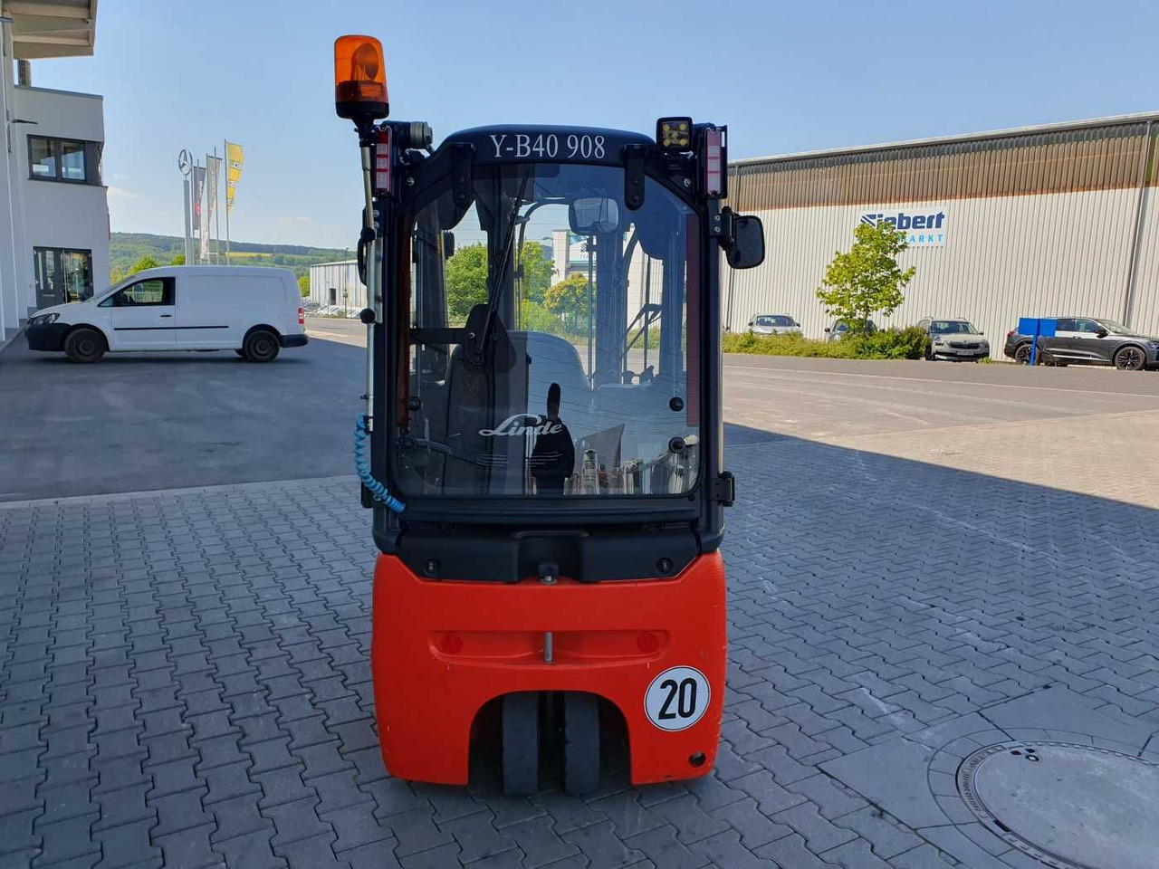 Linde E14 - 01 / Triplex: 4.10m! / SS / nur 1.003h! - Chariot élévateur électrique: photos 5 Linde E14 - 01 / Triplex: 4.10m! / SS / nur 1.003h! - Chariot élévateur électrique: photos 5