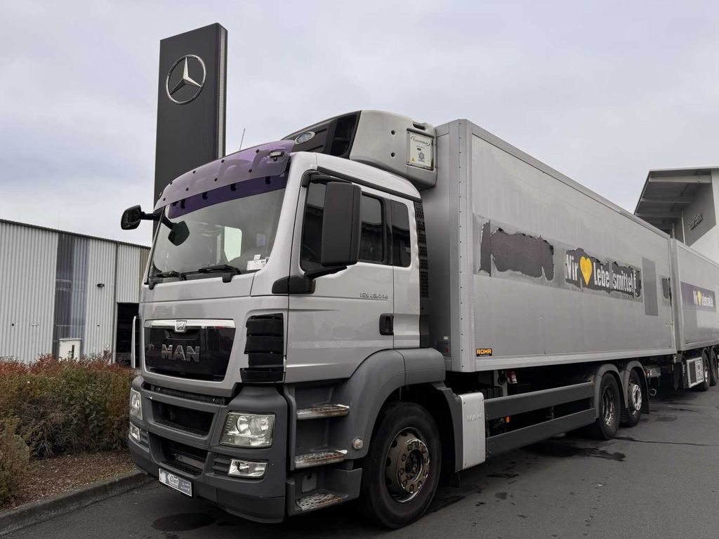 MAN TGS 26.440 6x2-2 LL Carrier LBW Lift-+Lenkachse - Camion frigorifique: photos 1 MAN TGS 26.440 6x2-2 LL Carrier LBW Lift-+Lenkachse - Camion frigorifique: photos 1