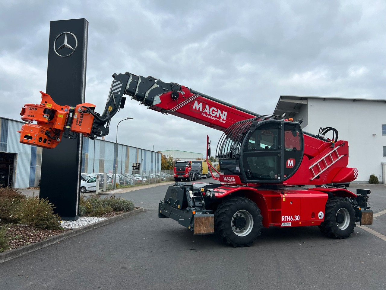 Magni RTH 6.30 SH / Fällkran / Westtech CS750 - Chariot télescopique: photos 1 Magni RTH 6.30 SH / Fällkran / Westtech CS750 - Chariot télescopique: photos 1