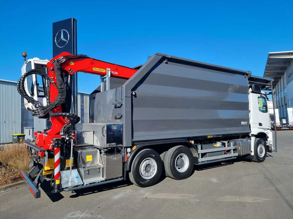 Mercedes-Benz Arocs 2751L HAD + Q170L (11,5m!) -EBERT-Fäll-LKW - Camion grumier, Camion grue: photos 5 Mercedes-Benz Arocs 2751L HAD + Q170L (11,5m!) -EBERT-Fäll-LKW - Camion grumier, Camion grue: photos 5