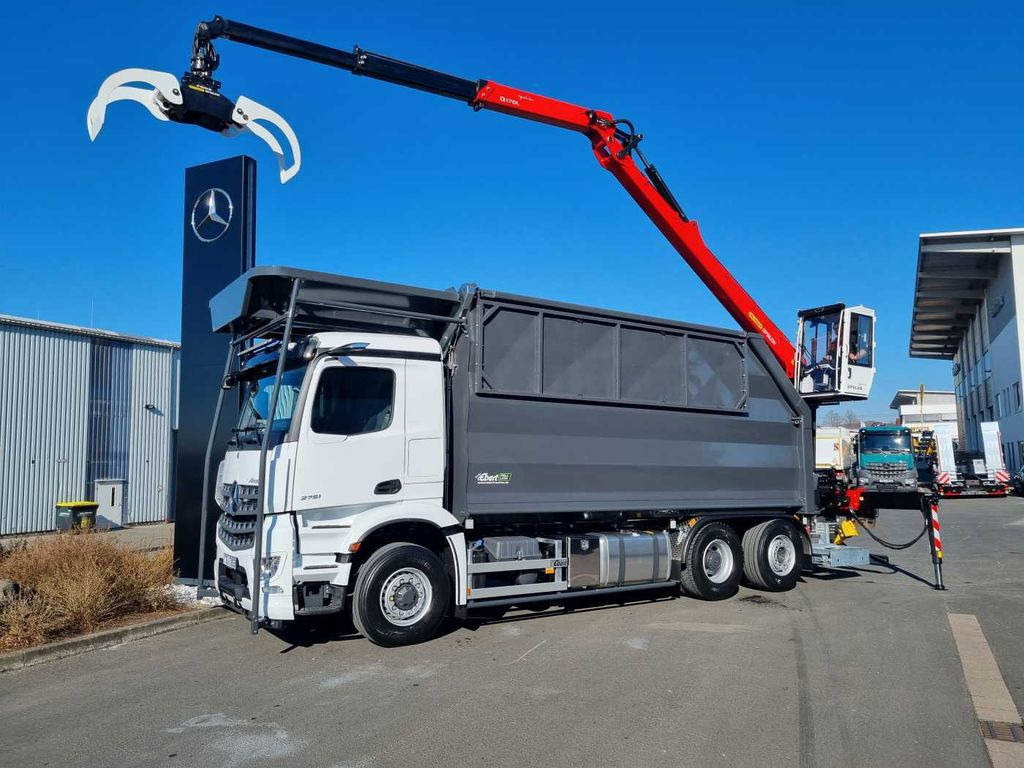 Mercedes-Benz Arocs 2751L HAD + Q170L (11,5m!) -EBERT-Fäll-LKW Mercedes-Benz Arocs 2751L HAD + Q170L (11,5m) -EBERT-Forst-LKW - Camion grumier, Camion grue: photos 1 Mercedes-Benz Arocs 2751L HAD + Q170L (11,5m!) -EBERT-Fäll-LKW Mercedes-Benz Arocs 2751L HAD + Q170L (11,5m) -EBERT-Forst-LKW - Camion grumier, Camion grue: photos 1